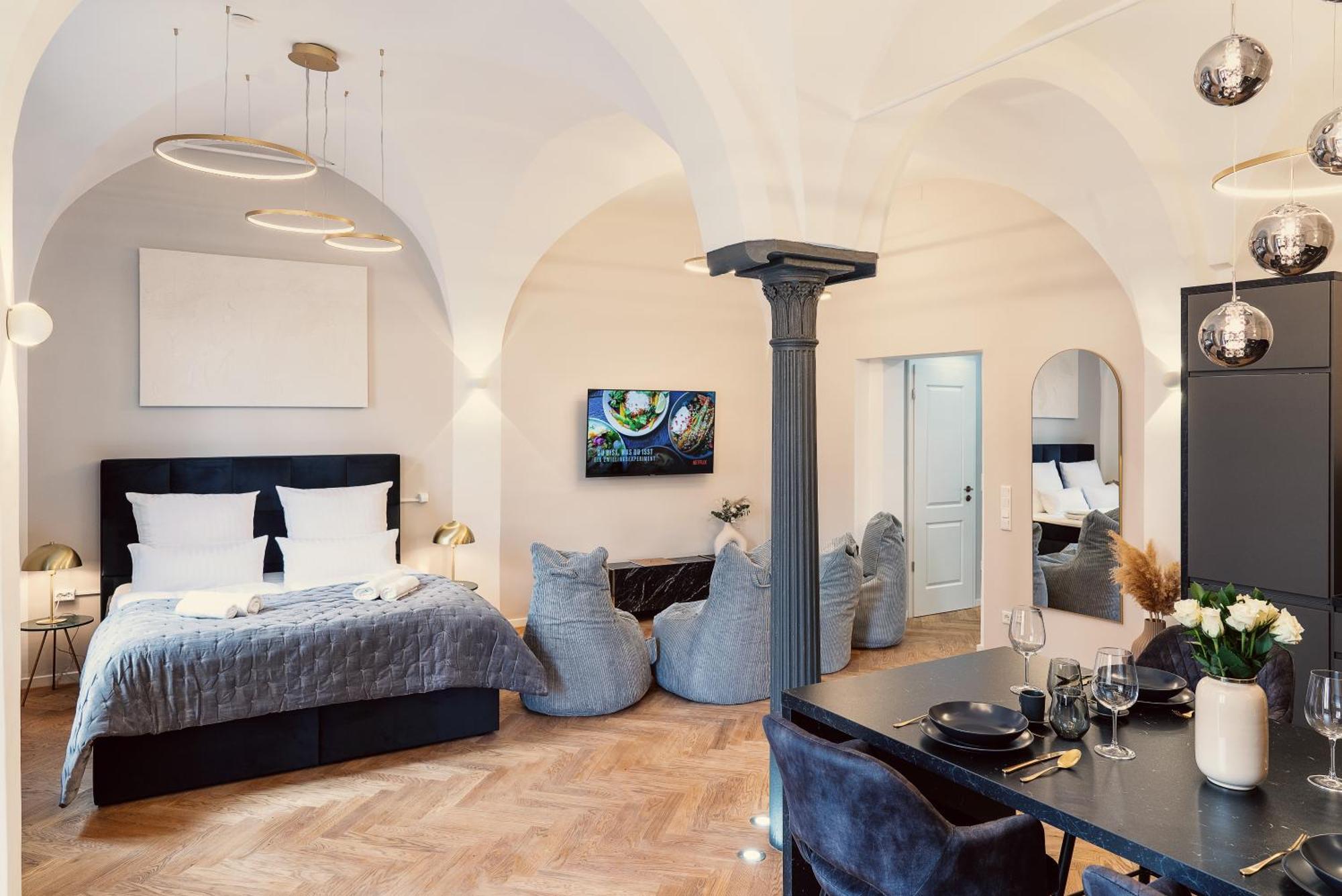 New Luxus Suite I Two Kingbeds I Center Аугсбург Экстерьер фото